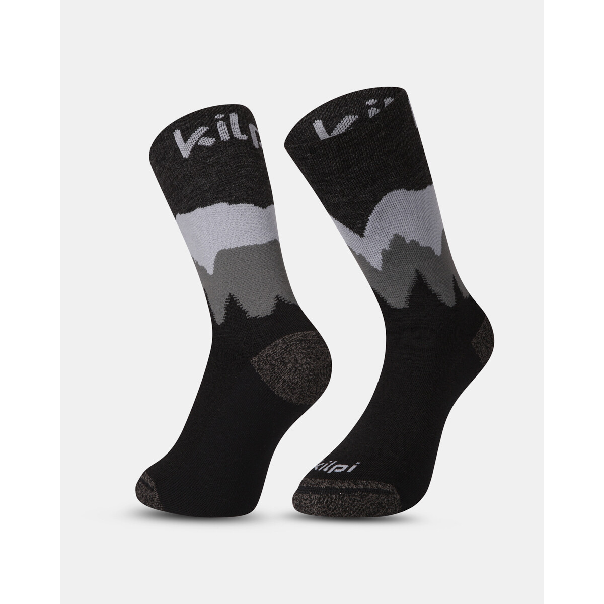 Kilpi  Unisex turistické ponožky  NORS-U  Černá