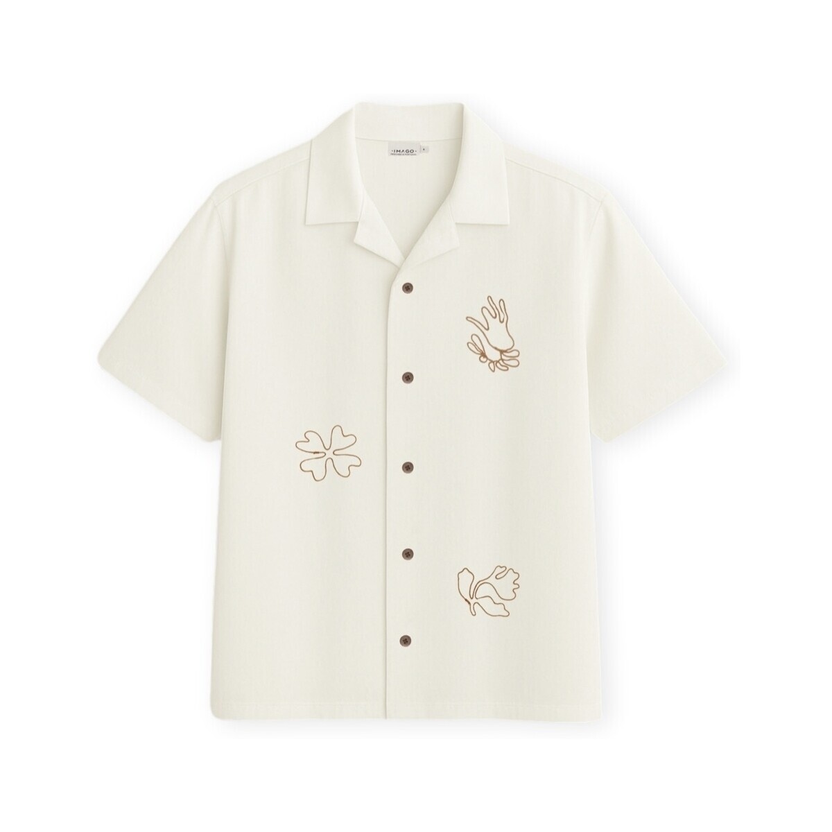 Imago  Autumnal Shirt - Cru  Bílá