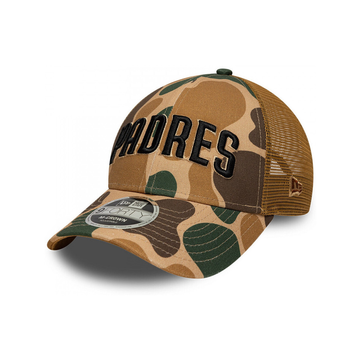 New-Era  Wordmark camo 9forty mc sadpad  Béžová