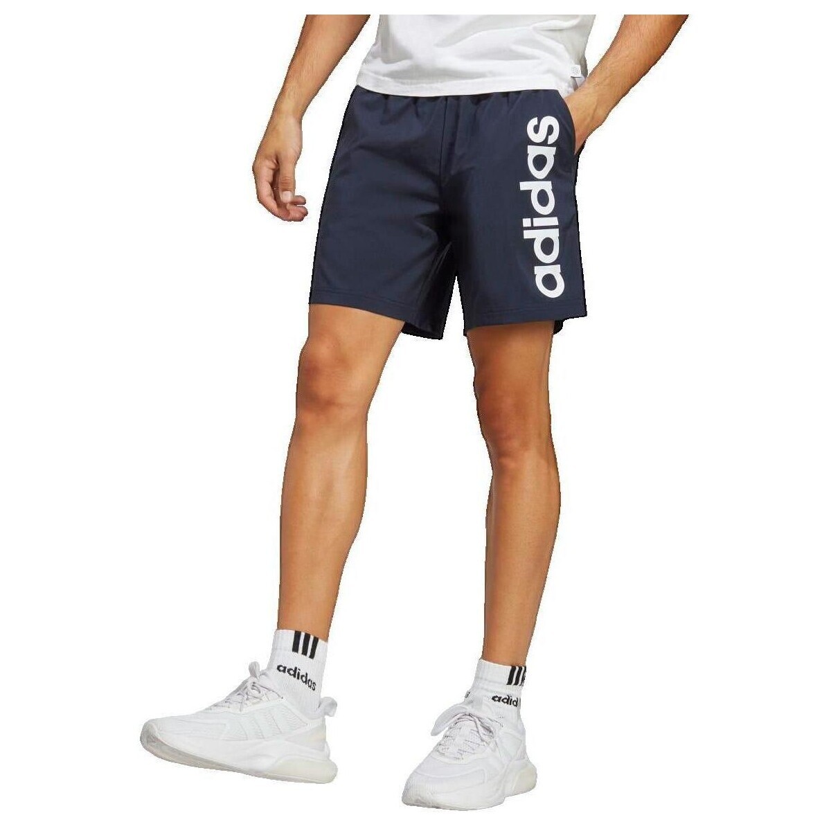 adidas  Short  Aeroready Essentials Chelsea Linear  Modrá
