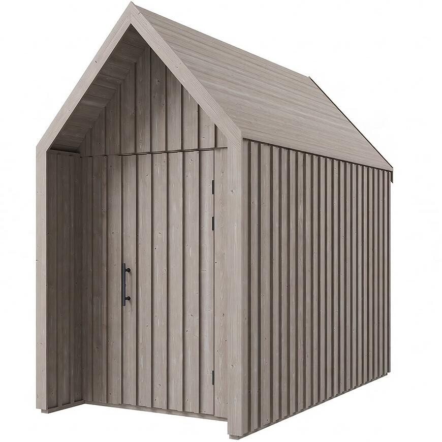 Zahradní domek Swedish Barn 1622 šedý V1