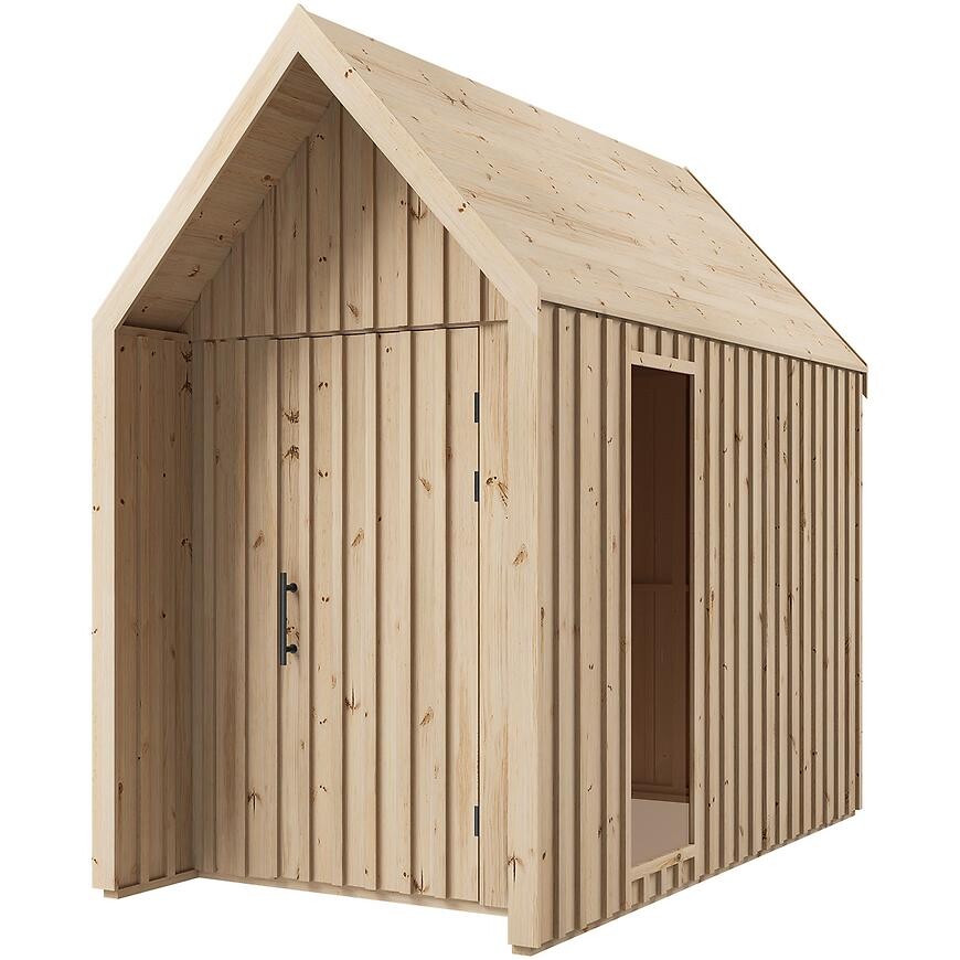 Zahradní domek Swedish Barn 1622 přírodní V2