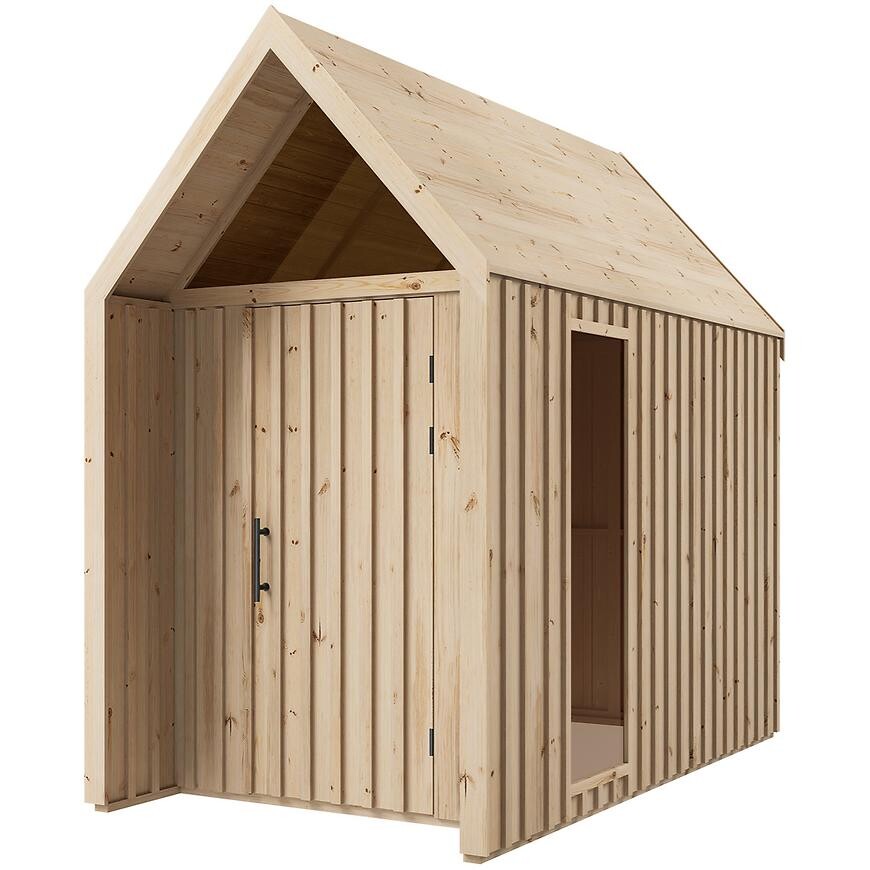 Zahradní domek Swedish Barn 1622 přírodní V3