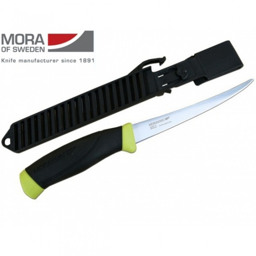 Nůž rybářský Morakniv Fishing Comfort Fillet 155 S - černý-zelený