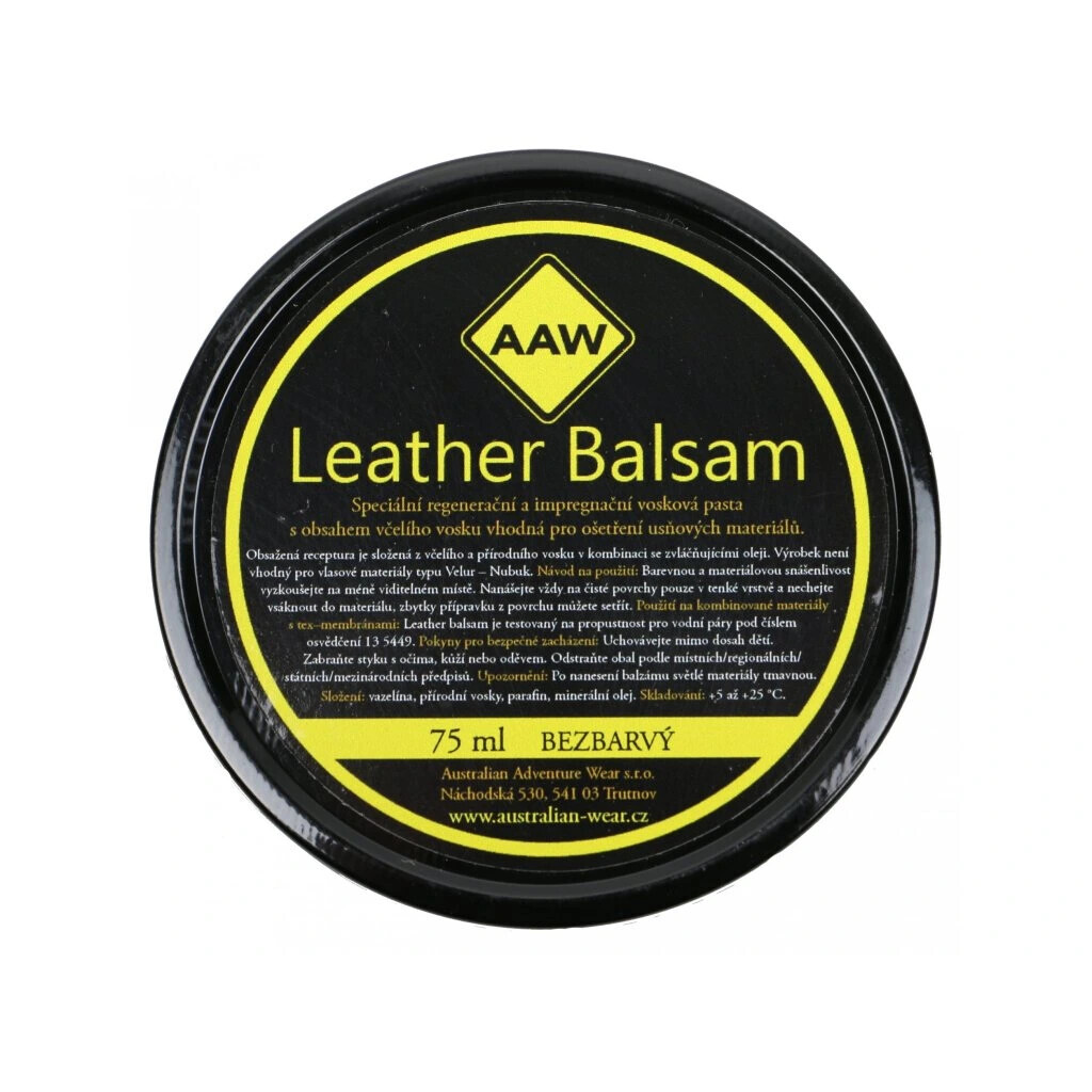 Impregnace na kůži AAW Leather Balsam 75 ml