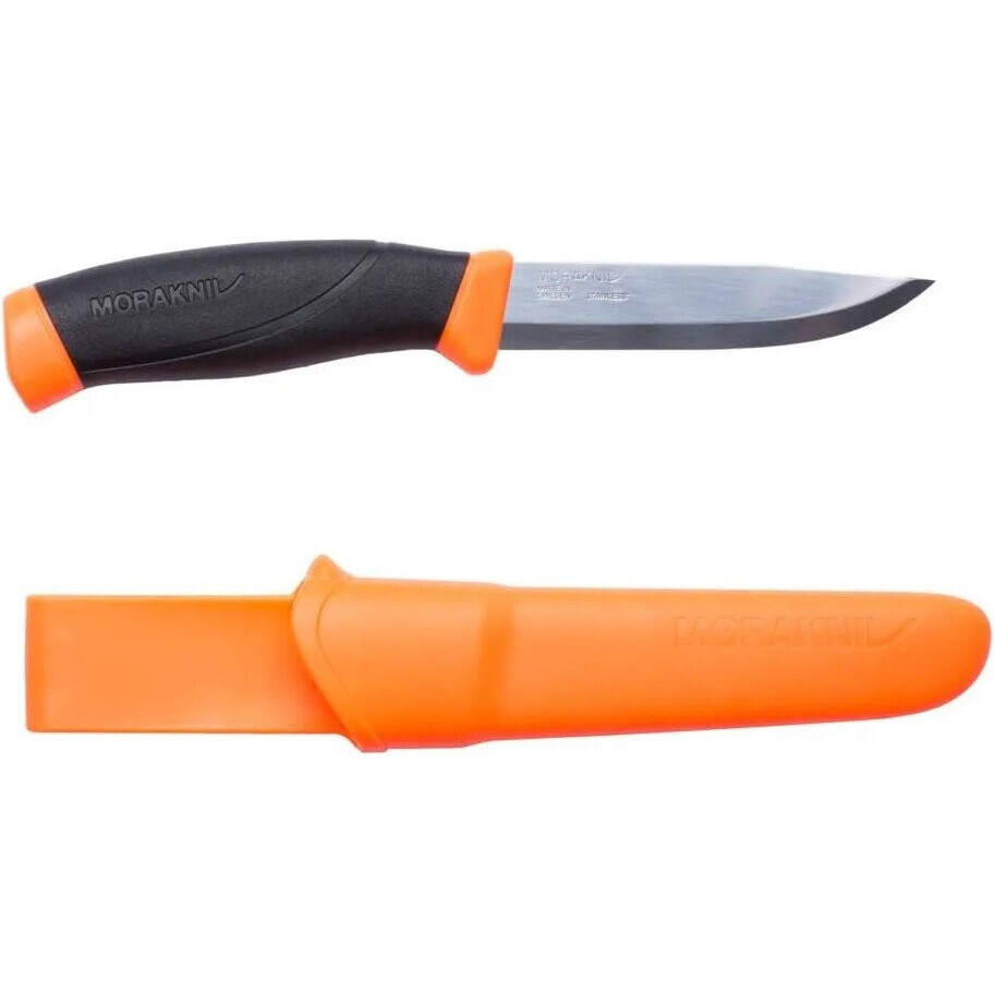 Nůž pracovní Morakniv Companion S - oranžový svítící-černý