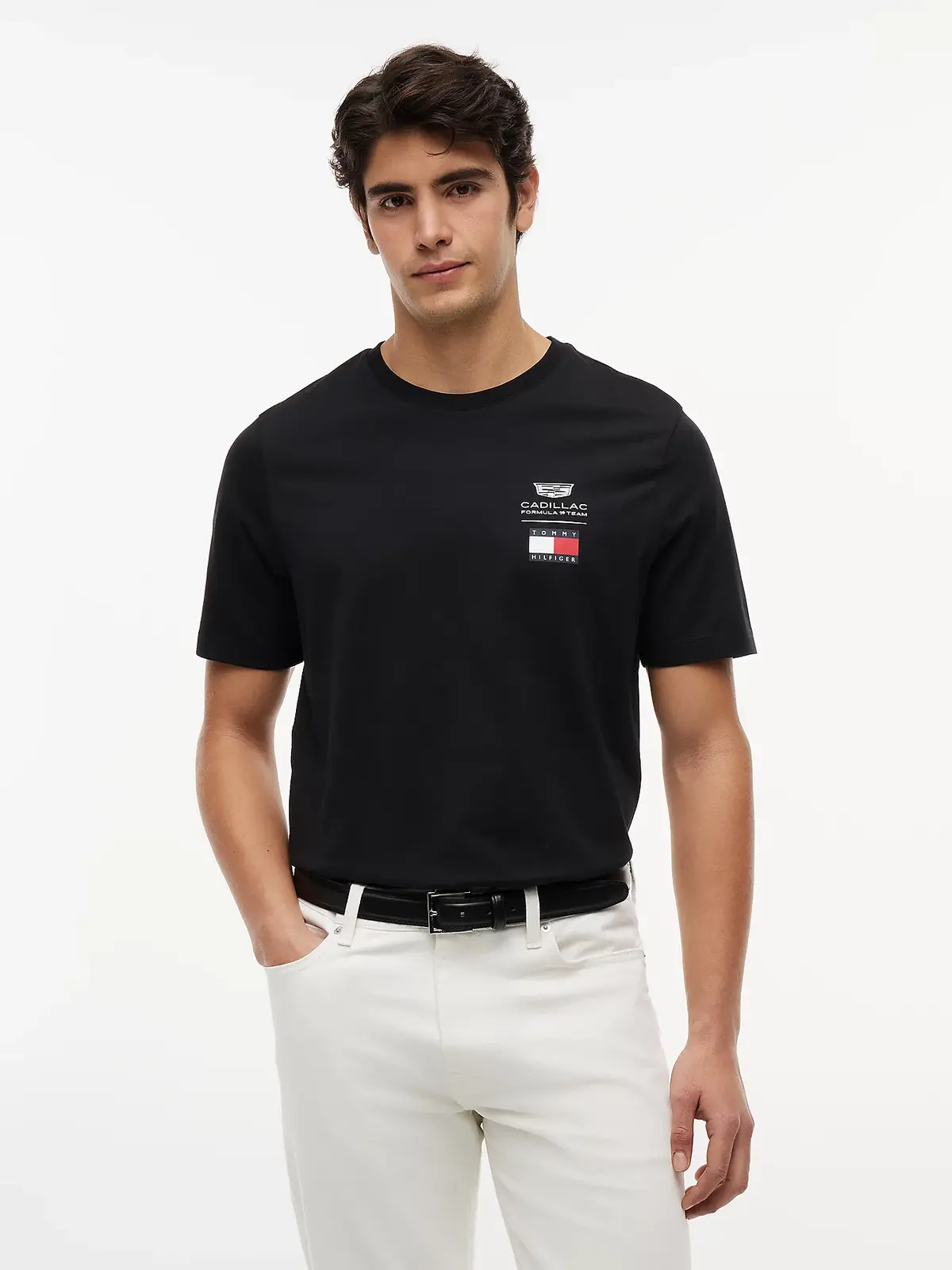 Tommy Hilfiger pánské černé tričko MN0MN00082BDS L