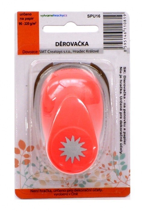 SMT Děrovačka na papír 16 mm - Slunce - SPU16