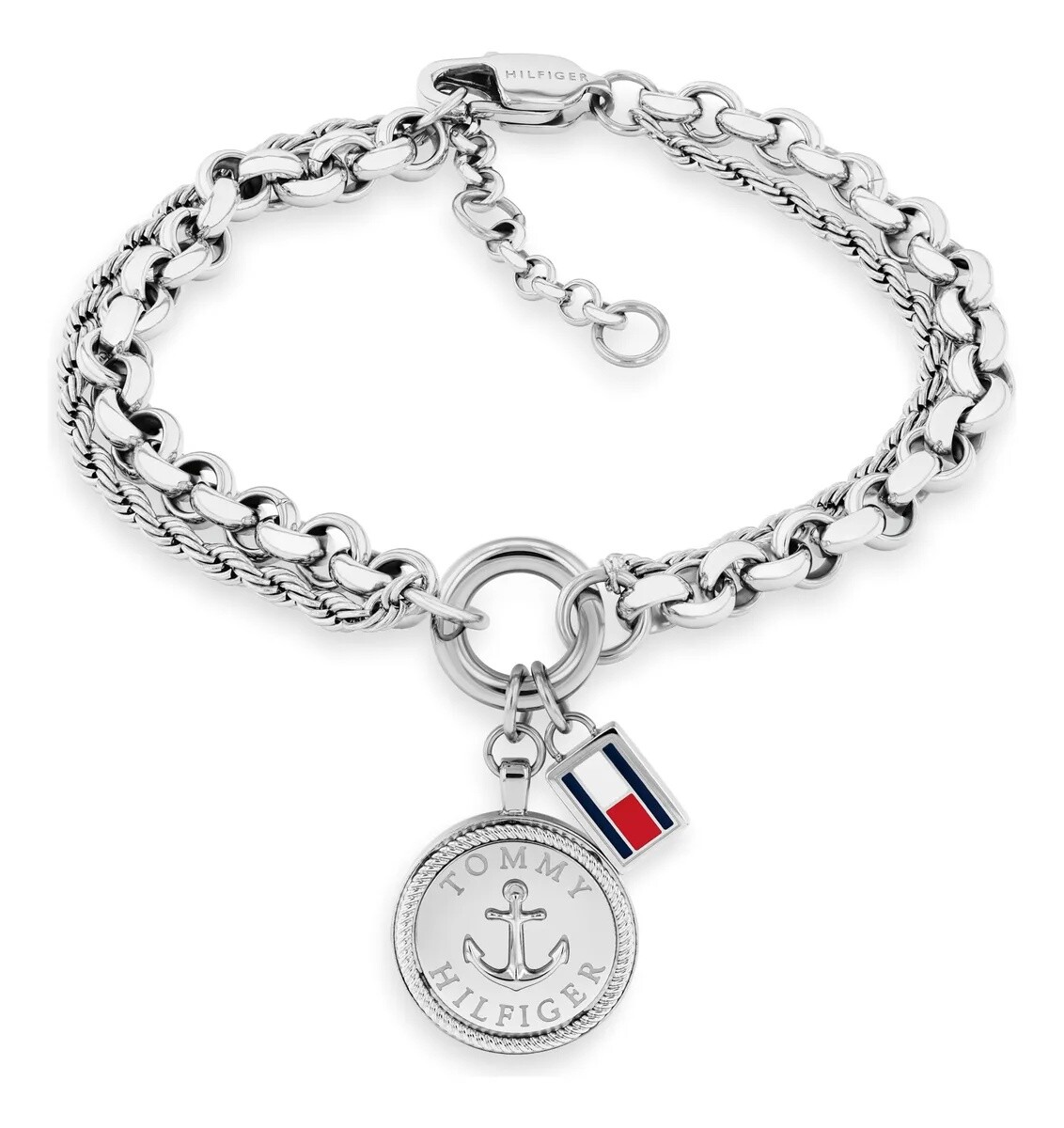 Tommy Hilfiger Nadčasový ocelový náramek Nautical Charms 2781024