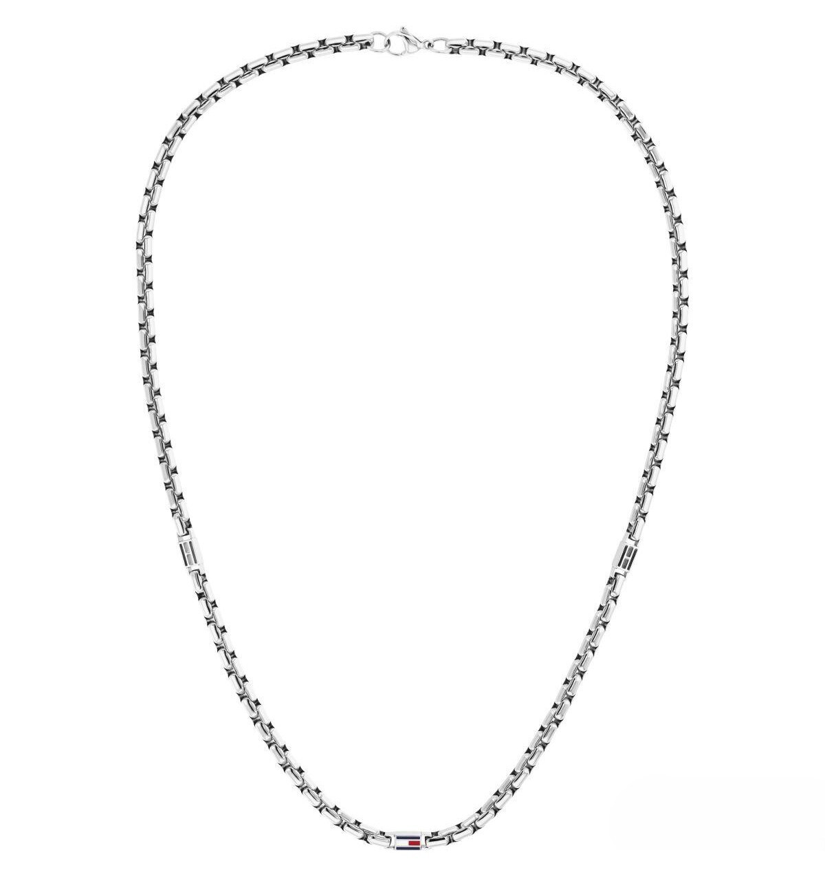Tommy Hilfiger Pánský ocelový náhrdelník 3D Flag Metal 2790672