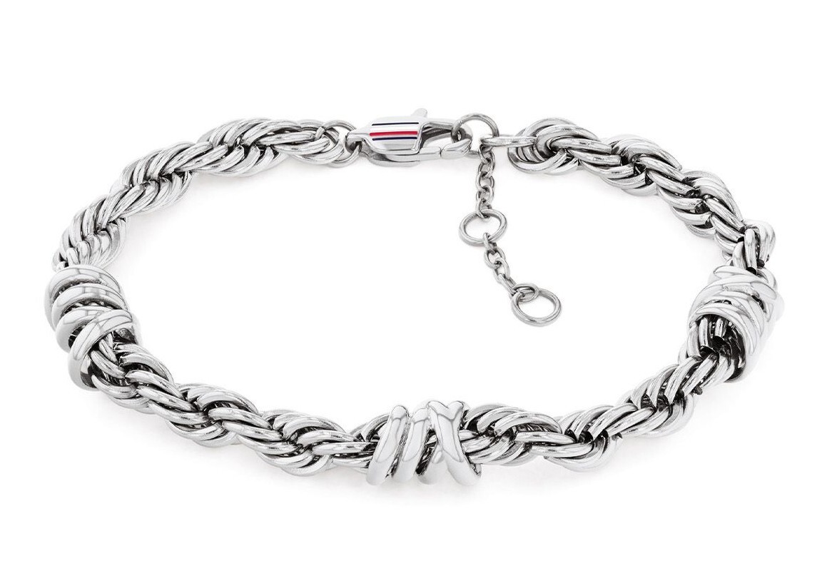 Tommy Hilfiger Moderní ocelový náramek Nautical Charms 2781025