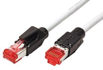 Draka S/FTP patchkabel kat. 6, LSOH, 1m