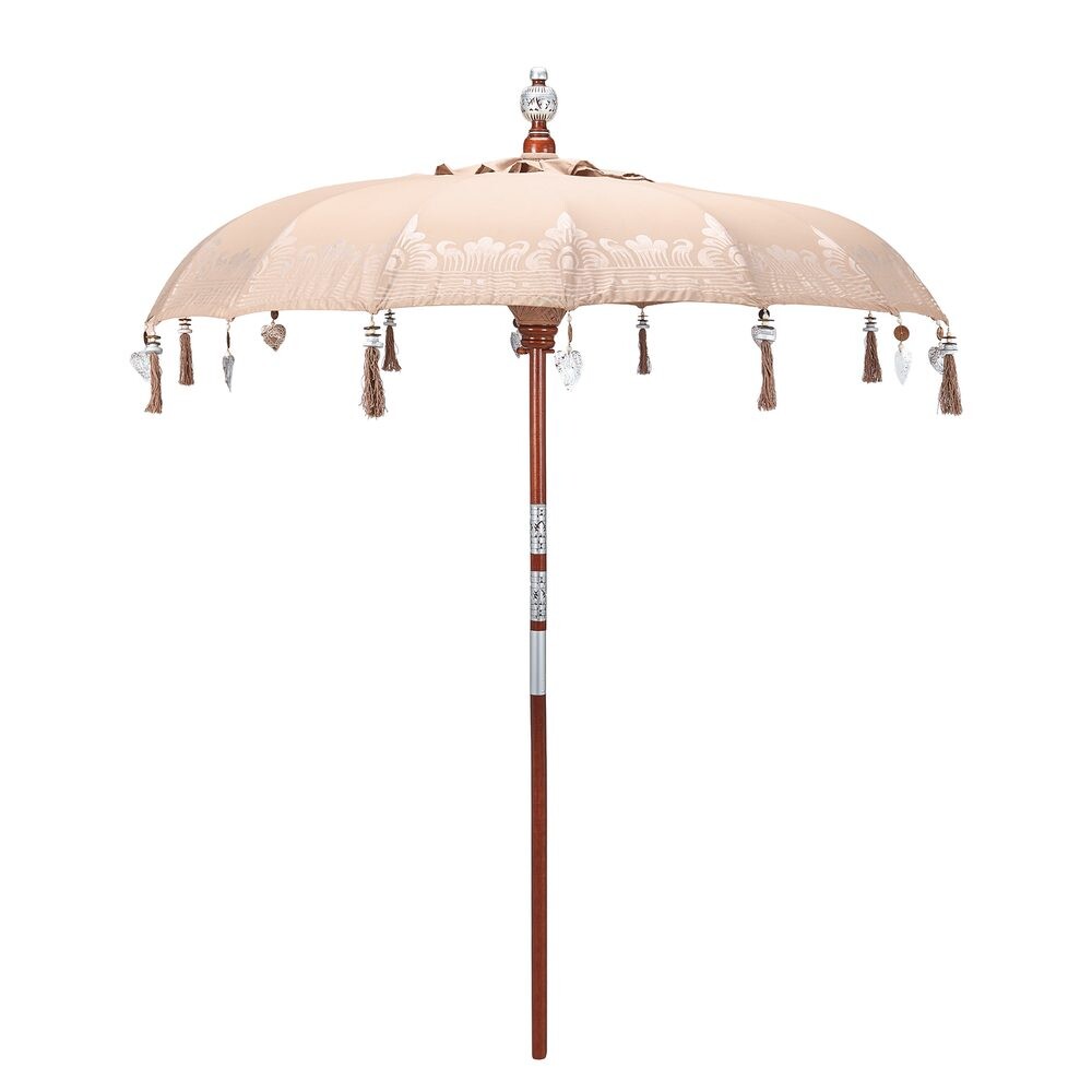 ORIENTAL LOUNGE Slunečník 180 cm - béžová