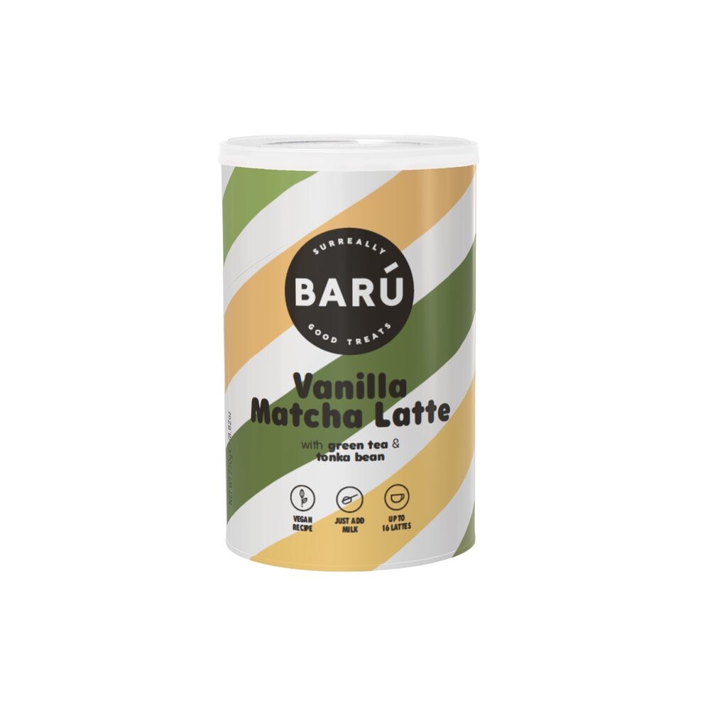 BARÚ Matcha Latte vanilkový prášek 250g