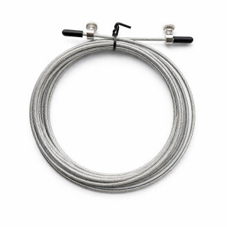Workout Náhradní lanko ke švihadlu - stříbrné WOR547