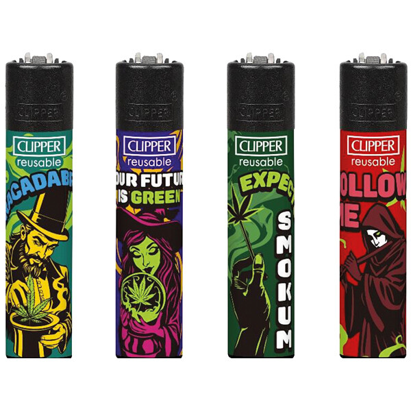 Zapalovač Clipper CP11RH Paranormal Puffs