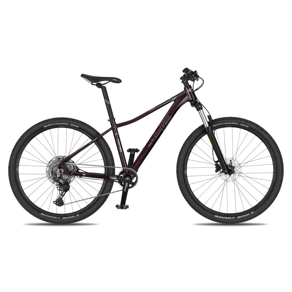 4EVER Frontbee Lady 27,5'' - model 2026 dark wine/silver - S (16