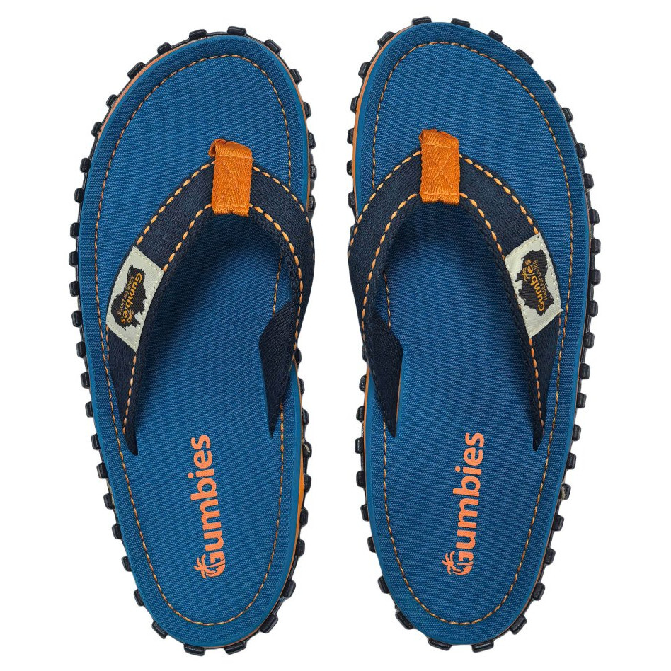 Žabky Gumbies Tricolor Blue Velikost bot (EU): 45 / Barva: modrá/oranžová
