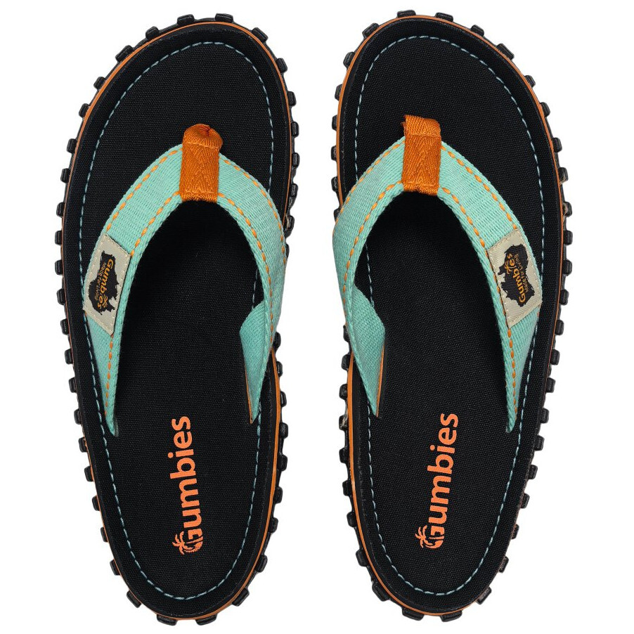 Žabky Gumbies Tricolor Black Velikost bot (EU): 37 / Barva: černá