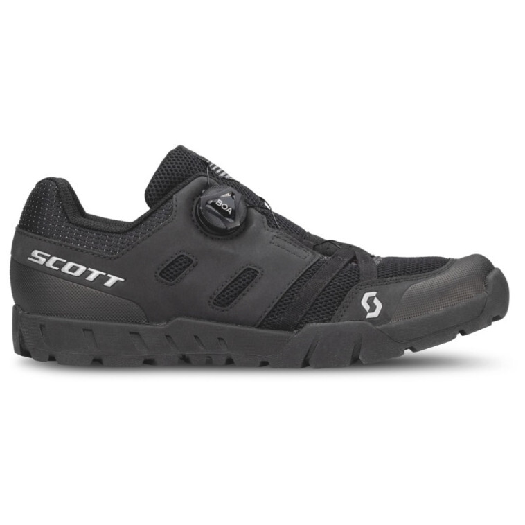 Cyklistické tretry Scott Sport Crus-r Flat Boa Velikost bot (EU): 43 / Barva: černá