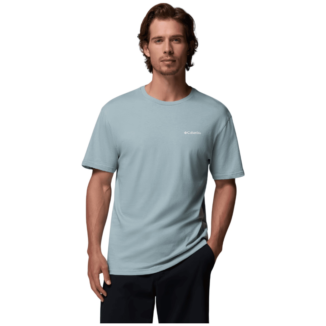 Pánské triko Columbia Csc™ Basic Tee Velikost: M / Barva: modrá