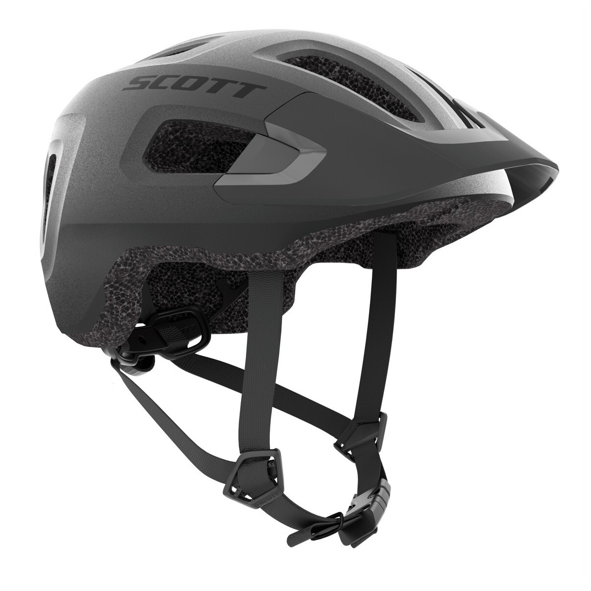 Dětská cyklistická helma Scott Supra JR Velikost helmy: 49-53 cm / Barva: černá