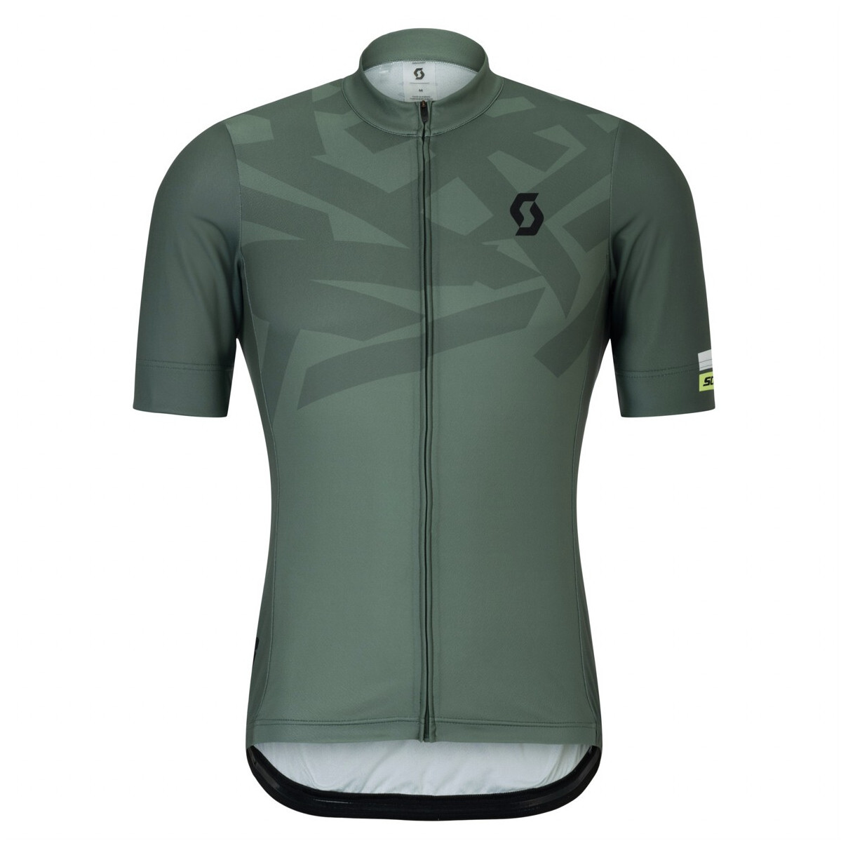 Pánský cyklistický dres Scott Jersey M's RC Endurance SS Velikost: M / Barva: zelená/šedá