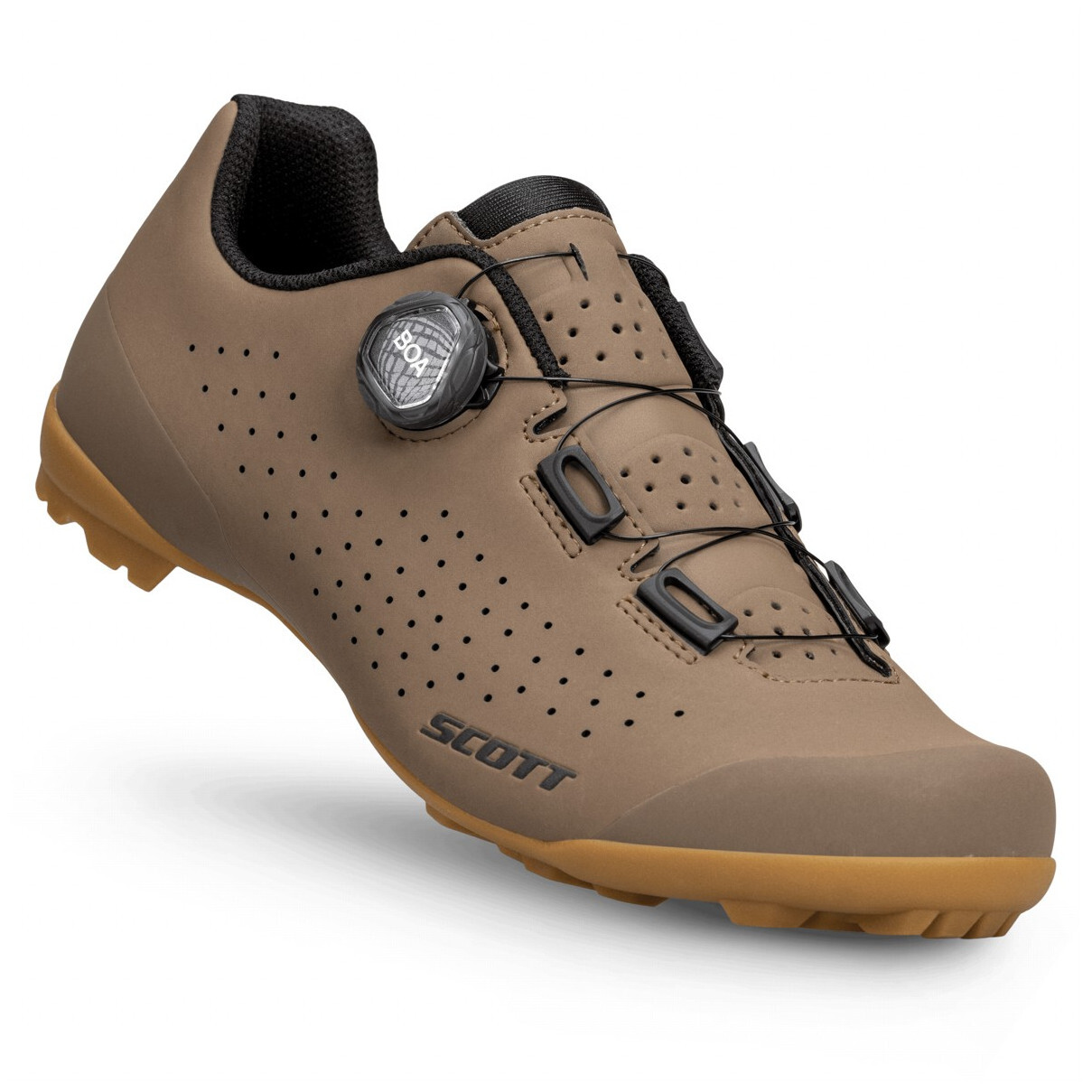 Dámské cyklistické tretry Scott W's Gravel Pro Velikost bot (EU): 39 / Barva: hnědá