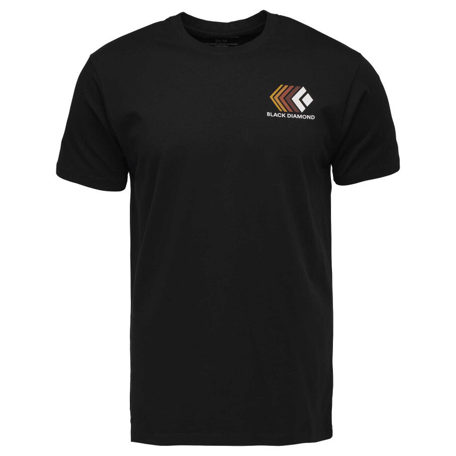 Pánské triko Black Diamond M Faded Ss Tee Velikost: M / Barva: černá