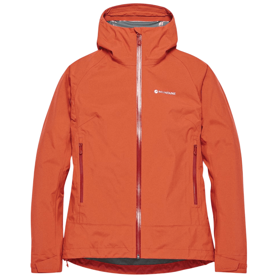 Dámská nepromokavá bunda Montane Norste Lite Jkt Velikost: M / Barva: oranžová