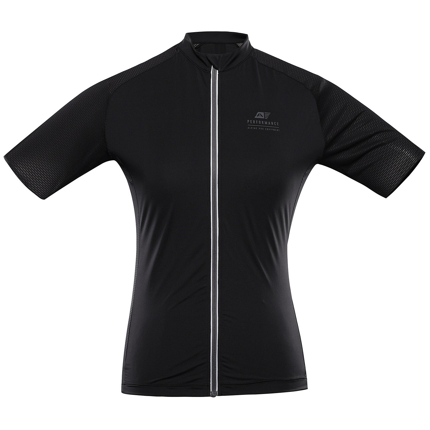 Dámský cyklistický dres Alpine Pro Sagena 2 Velikost: L / Barva: černá