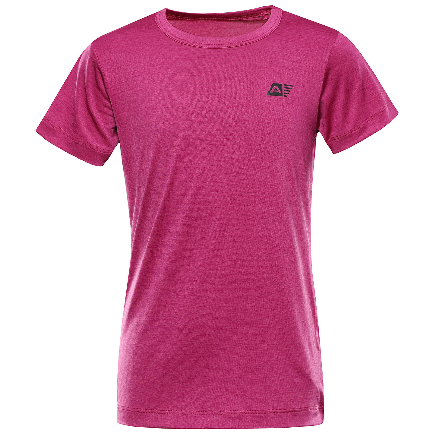 Dětské triko Alpine Pro Basiko Fuchsia Dětská velikost: 116-122 / Barva: růžová