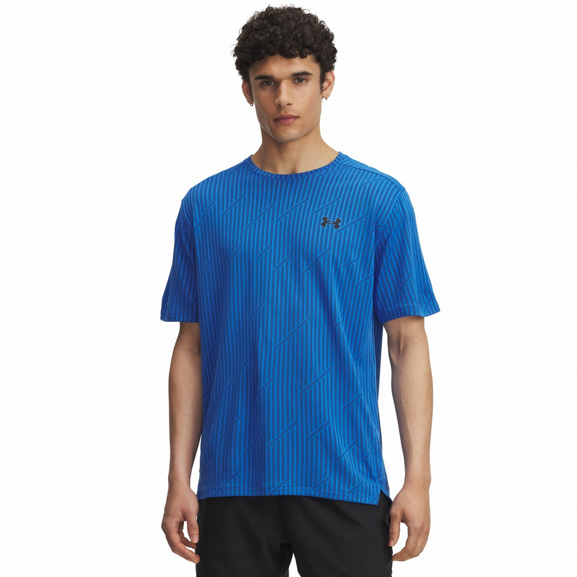 Pánské tričko Under Armour Tech Vent Jacquard Velikost: L / Barva: modrá