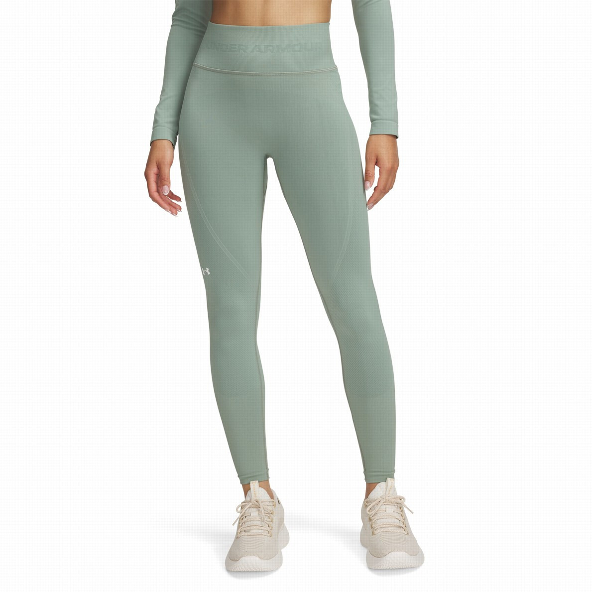 Dámské legíny Under Armour Vanish Seamless Legging Velikost: M / Barva: světle zelená