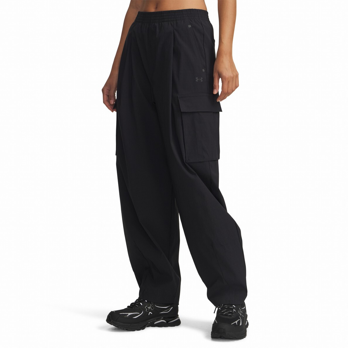 Dámské kalhoty Under Armour Unstoppable Rstop Cargo Velikost: S / Barva: černá