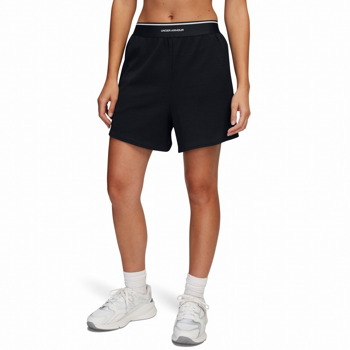 Dámské kraťasy Under Armour Meridian Rib Short Velikost: S / Barva: černá