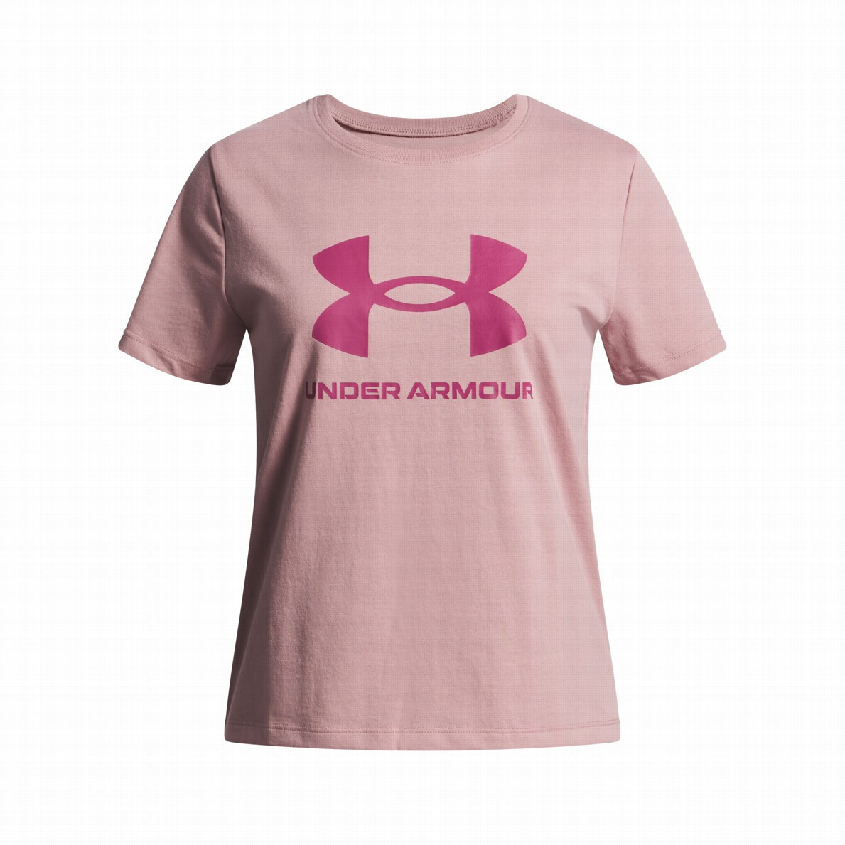 Dětské triko Under Armour BIG LOGO SS-PNK Dětská velikost: 128-134 / Barva: světle růžová