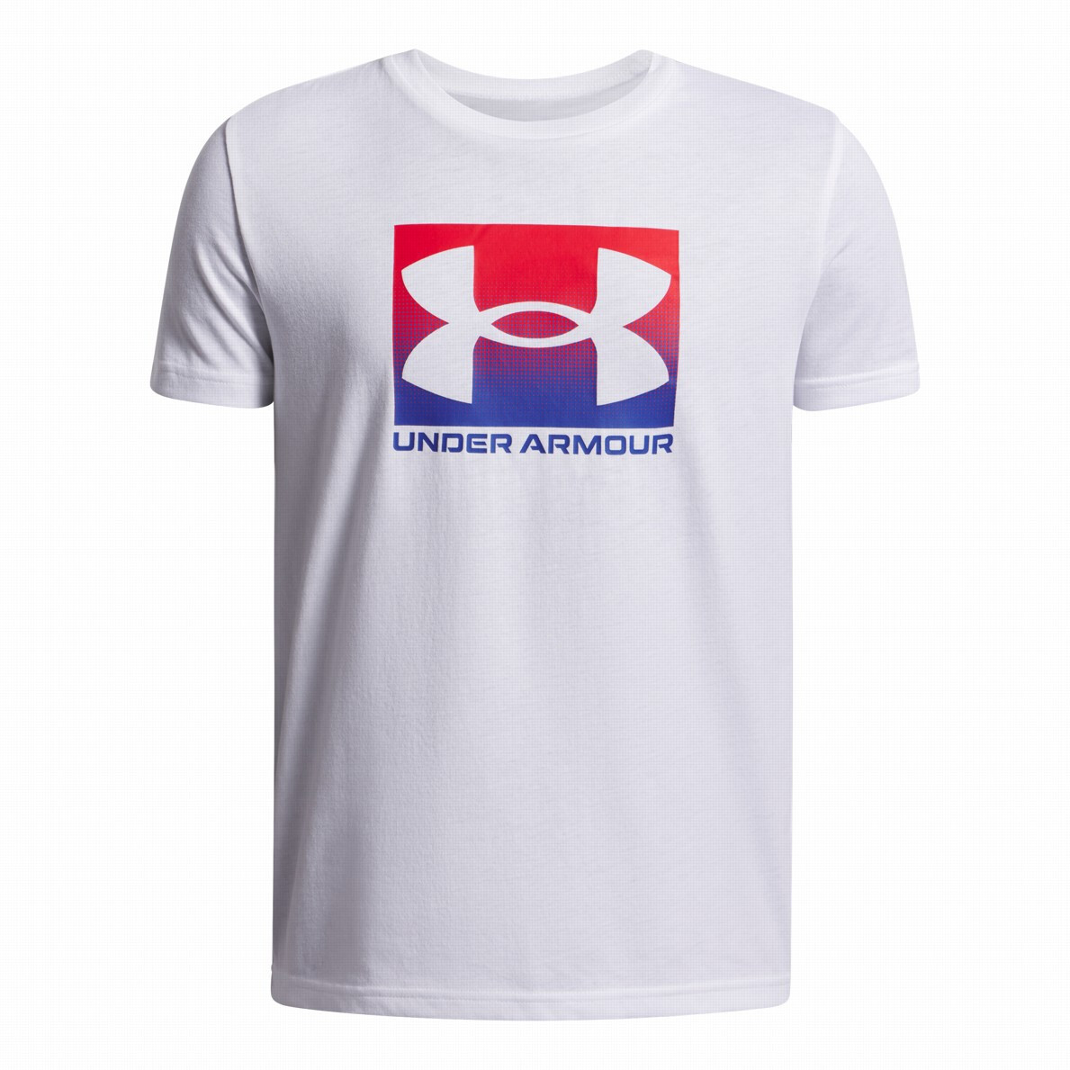 Dětské triko Under Armour B BOXED SPORTS UPDATE SS Dětská velikost: 128-134 / Barva: bílá