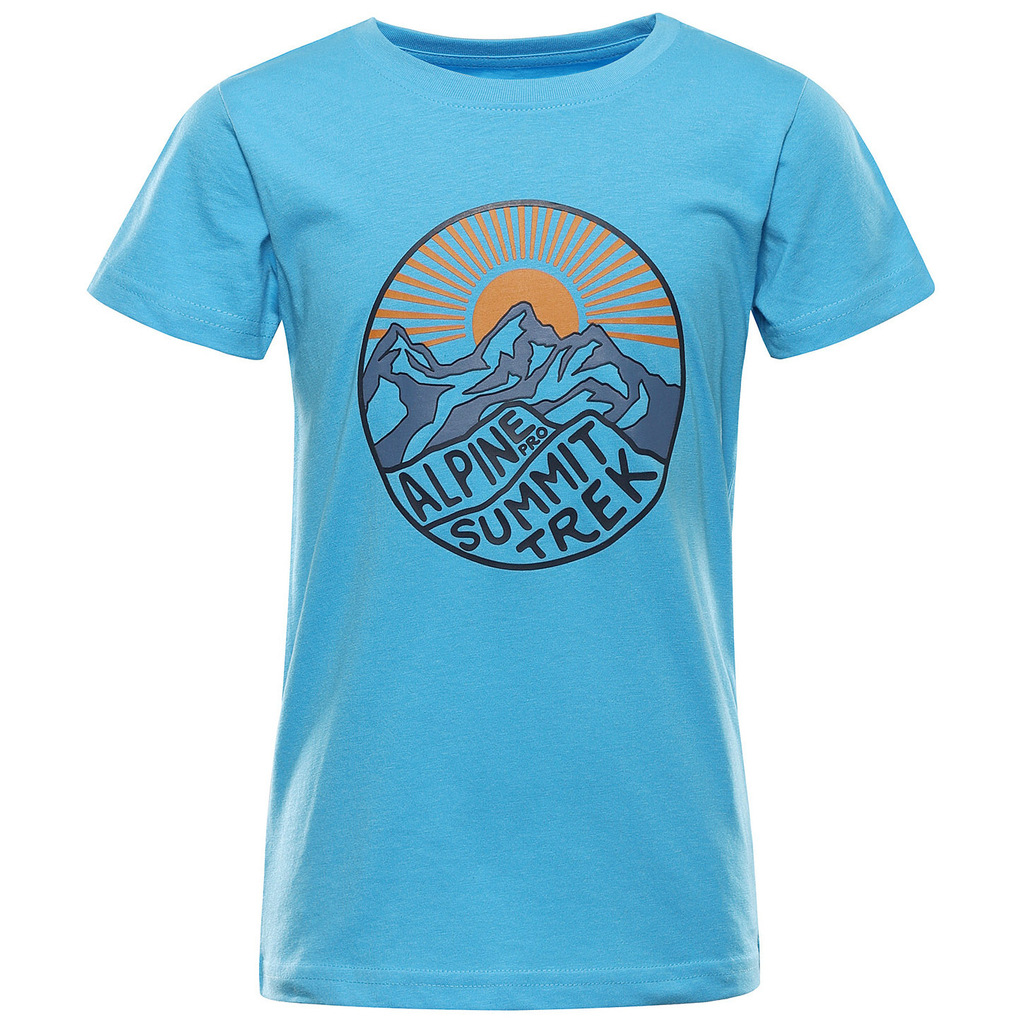 Dětské triko Alpine Pro Rejo 2 Blue Dětská velikost: 104-110 / Barva: modrá
