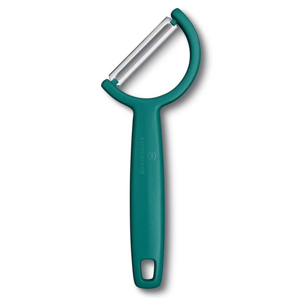 Škrabka na zeleninu RHO 16 cm, rovné ostří, zelená, plast, Victorinox