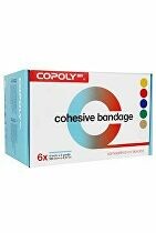 Obinadlo elast. CoPoly 10cm x 4,5m MIX  6ks