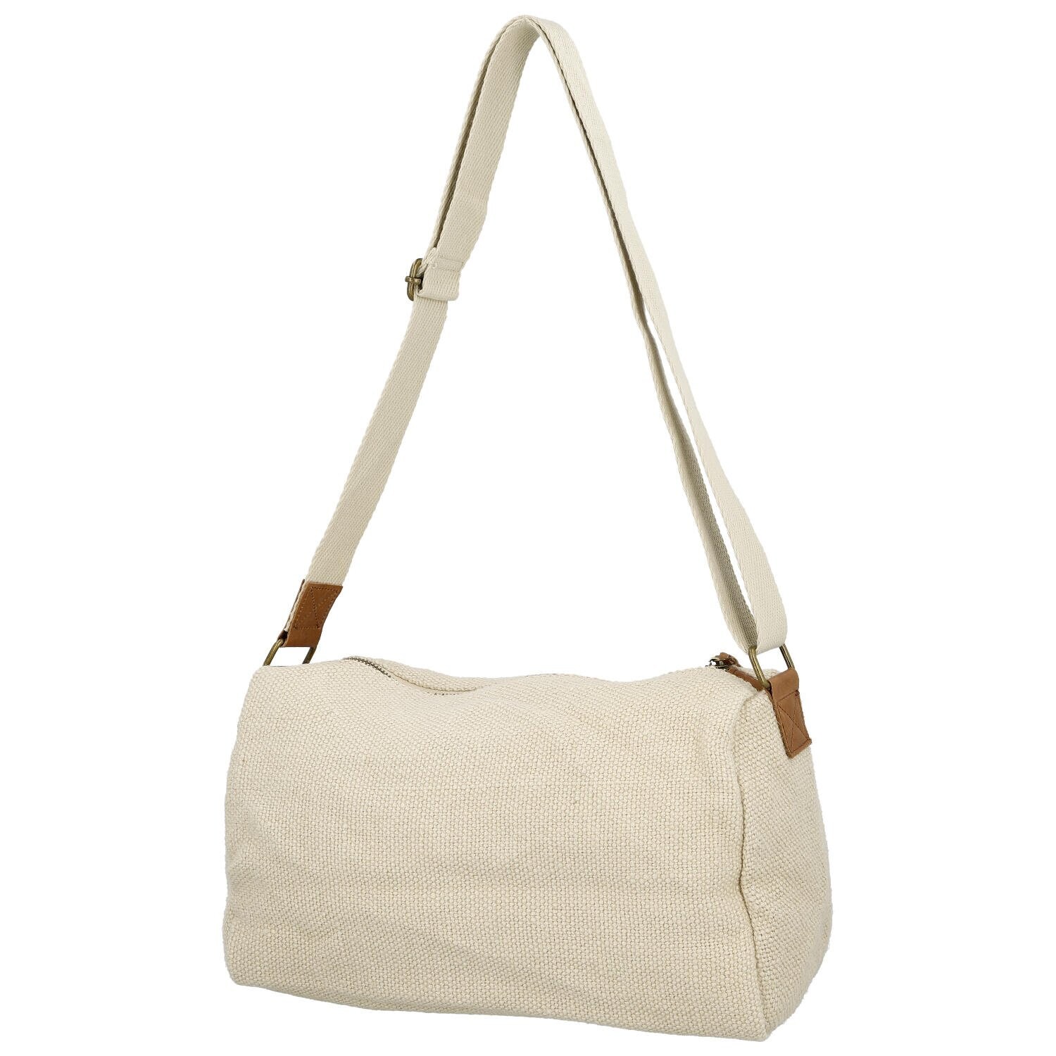 Trendy dámská crossbody kabelka Amida, béžová