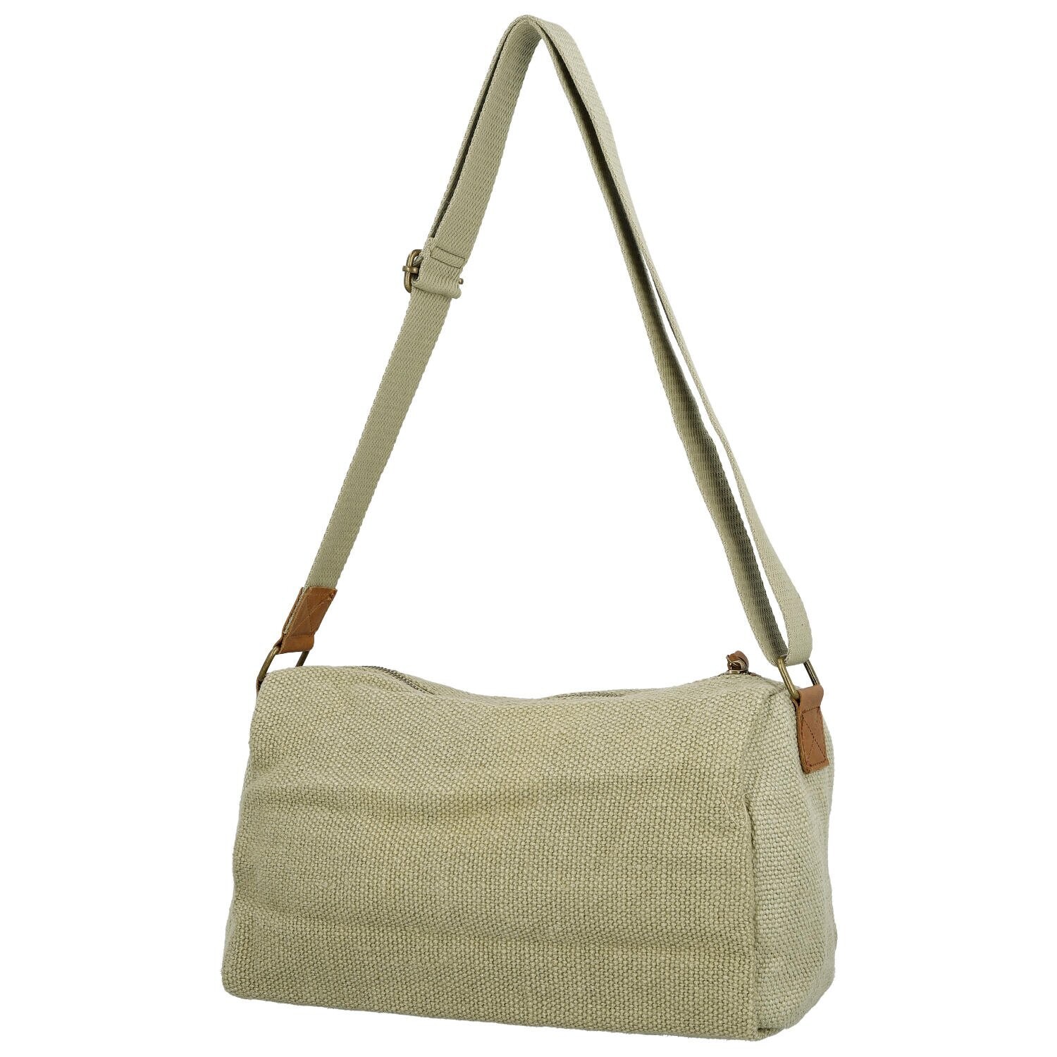 Trendy dámská crossbody kabelka Amida, světle zelená