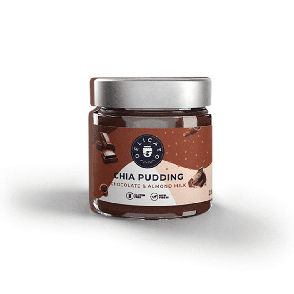 DelicatoFood Chia puding čokoládový 200 g