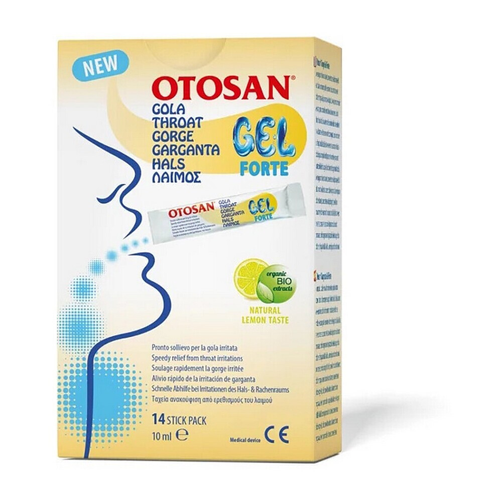 OTOSAN Gel do krku Forte 14 sáčků