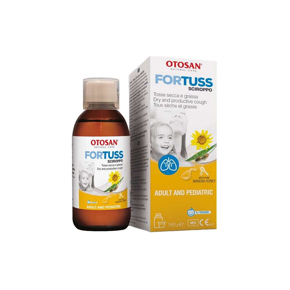 OTOSAN Fortuss sirup na suchý i vlhký kašel 180g