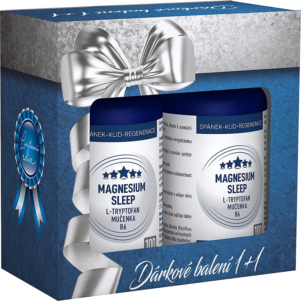 CLINICAL Magnesium sleep 2 x 100 kapslí + DÁRKOVÉ balení