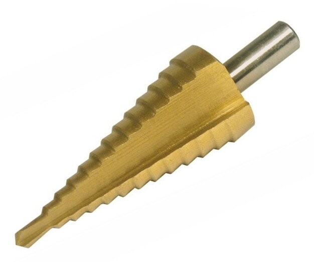 Vrták stupňovitý HSS do plechu 10-45mm Proteco