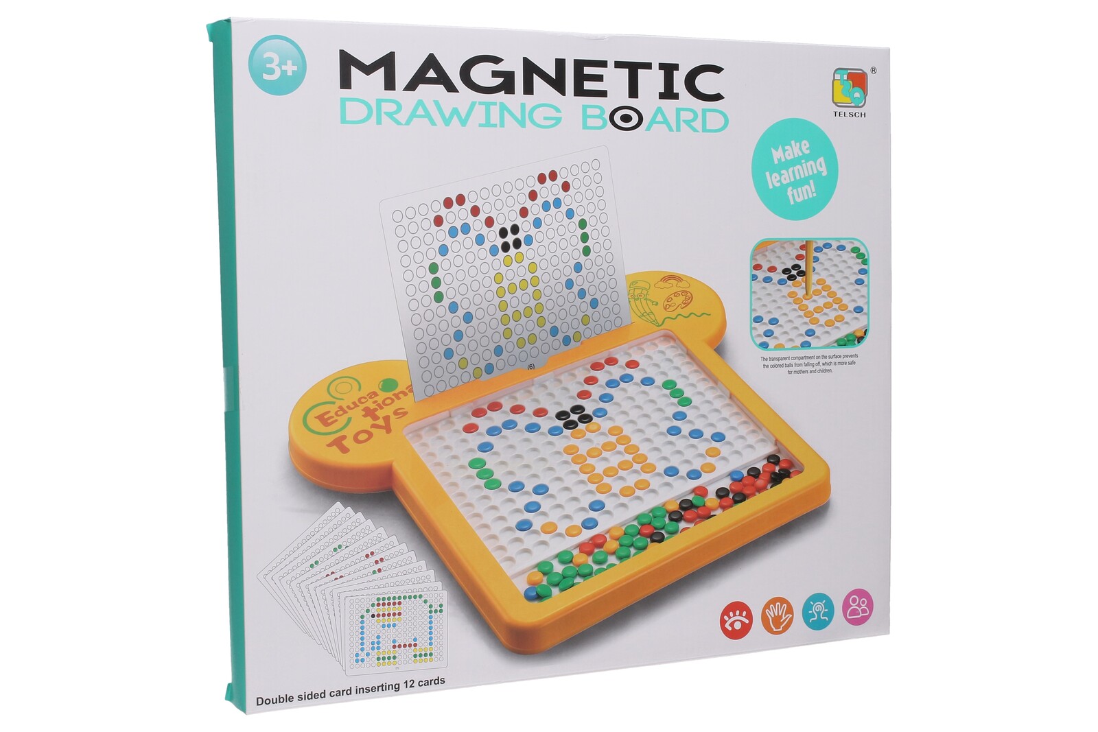 Magnetická tabulka žlutá 40cm