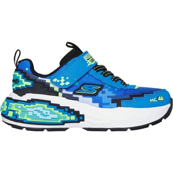 Skechers MEGA-CRAFT 4K Dětské sportovní tenisky, modrá, velikost
